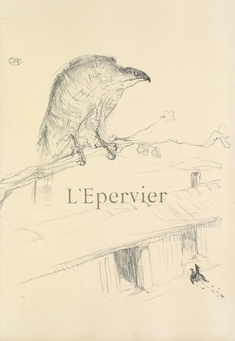 Lepervier 2 Wall Art by Henri de Toulouse-Lautrec - High-Resolution Digital Print