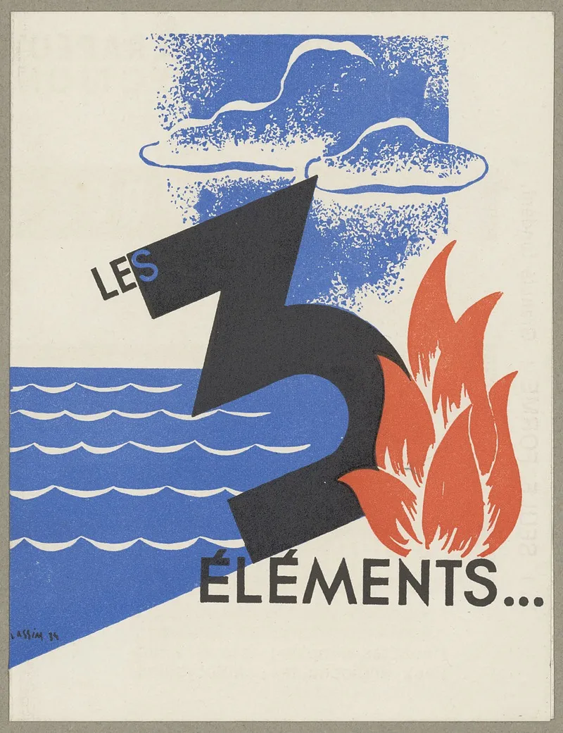 Les 3 Elements 2 Wall Art by Laboratoires Stelvia - High-Resolution Digital Print