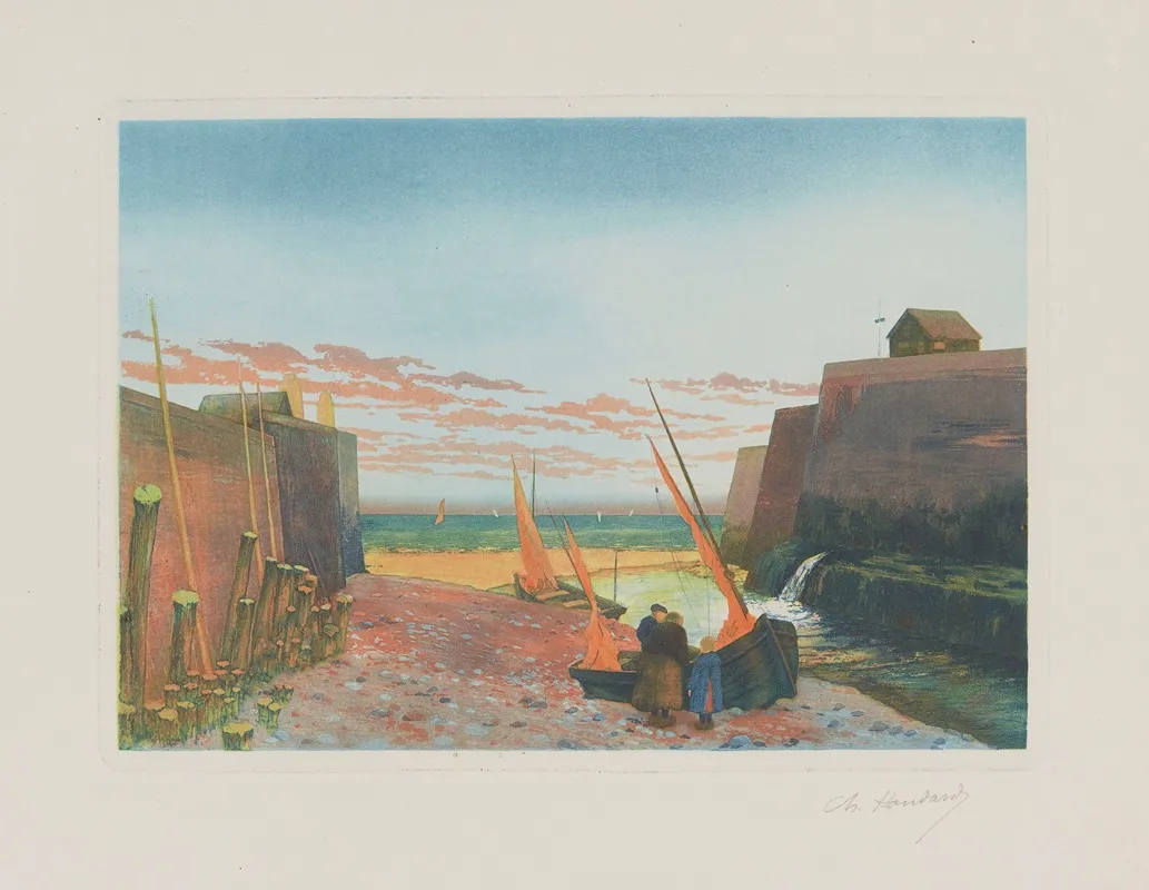 Les Anciennes Jetees Du Treport