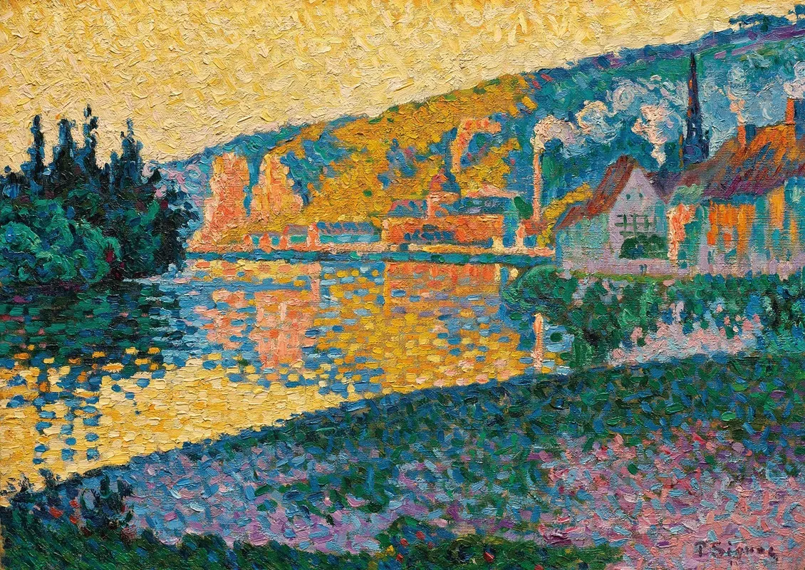 Les Andelys Soleil Couchant