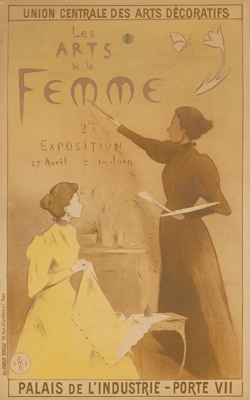 Les Arts De La Femme 2eme Exposition Des Arts Decoratifs Palais De Lindustrie