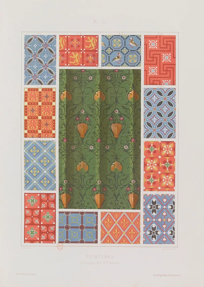 Les Arts Et Lindustrie Pl 17 Wall Art by Guillaume Hoffmann - High-Resolution Digital Print
