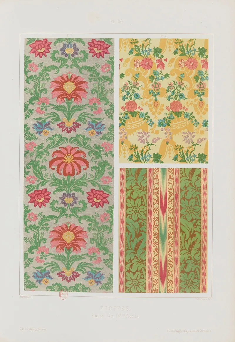 Les Arts Et Lindustrie Pl 30 Wall Art by Guillaume Hoffmann - High-Resolution Digital Print