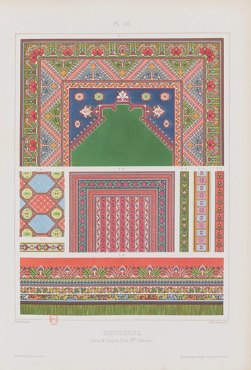 Les Arts Et Lindustrie Pl 36 Wall Art by Guillaume Hoffmann - High-Resolution Digital Print