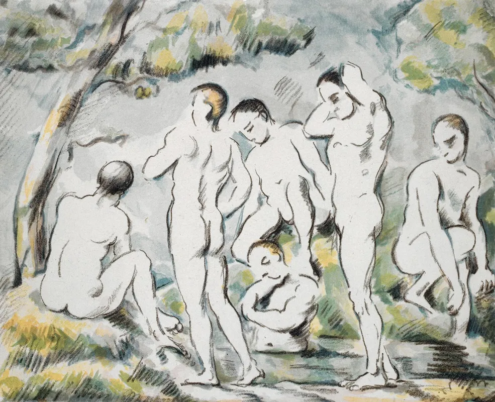 Les Baigneurs Petite Planche