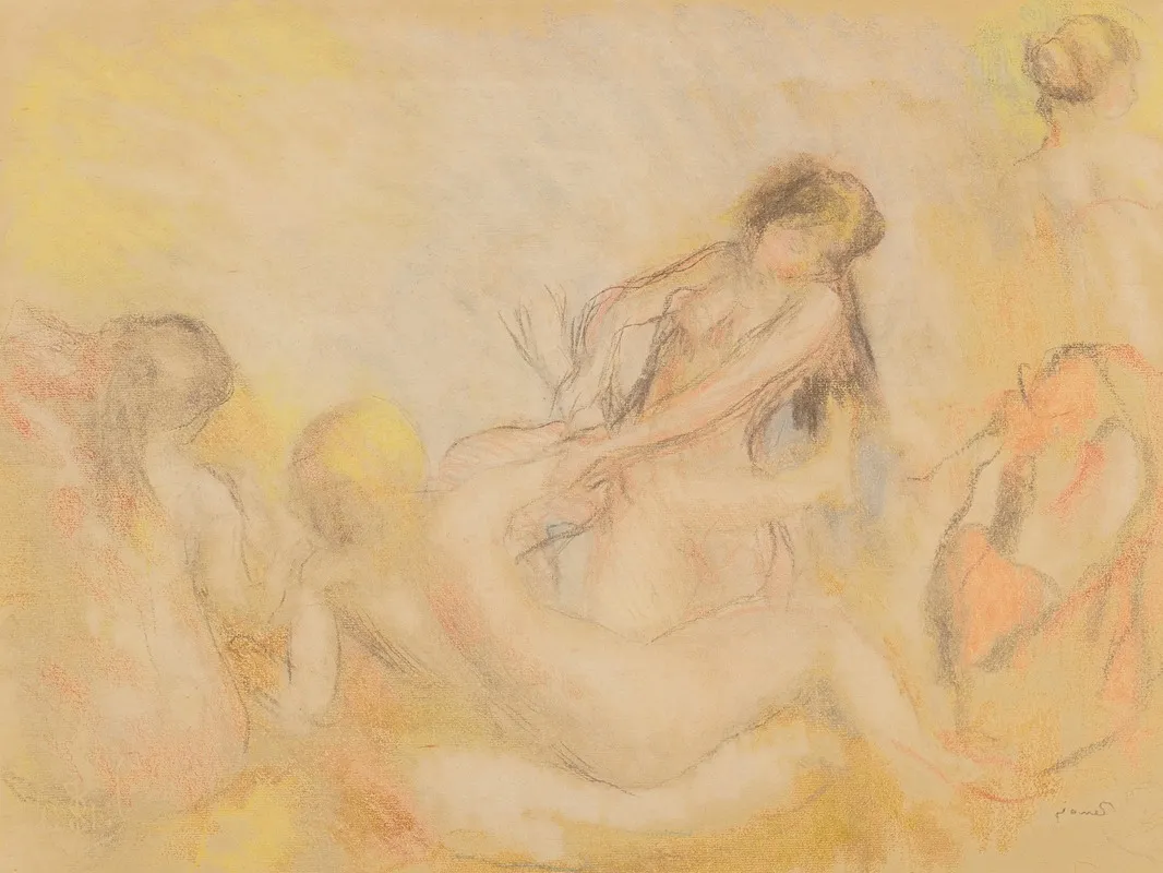 Les Baigneuses Au Crabe I