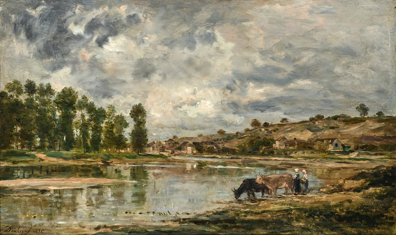 Les Bords De La Loire Pres De Nantes