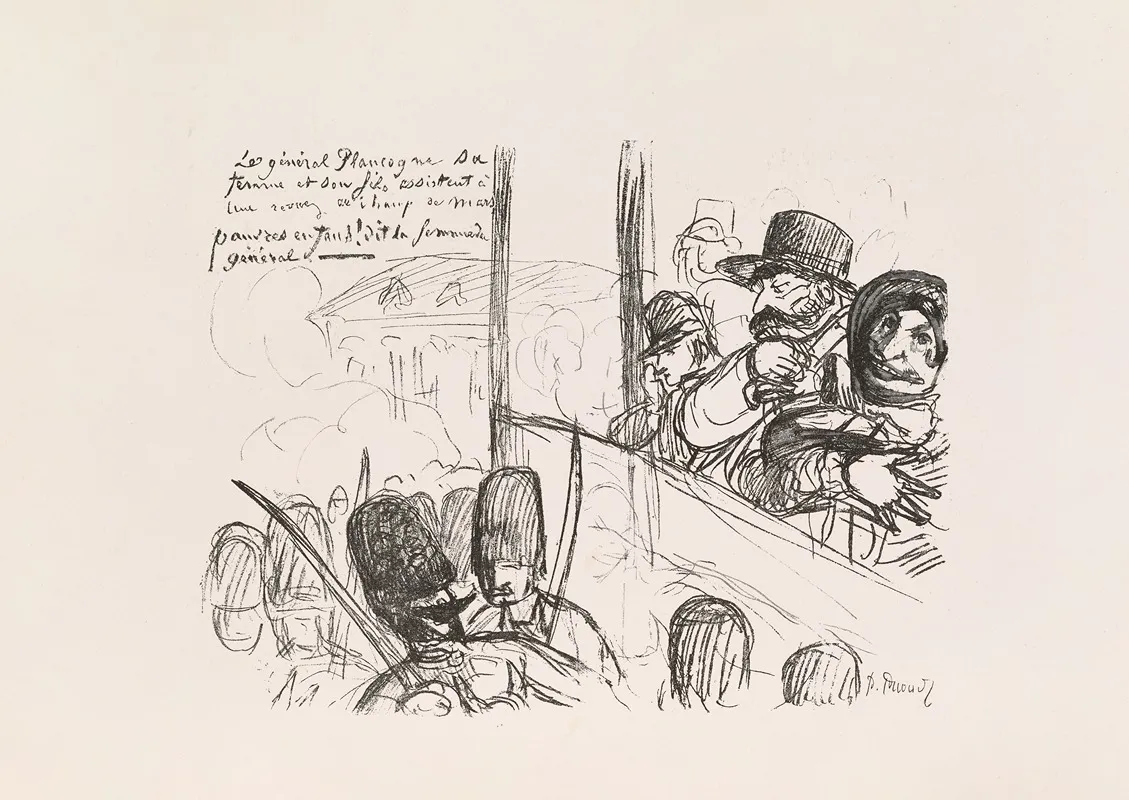 Les Caricatures De Puvis De Chavannes Pl 07