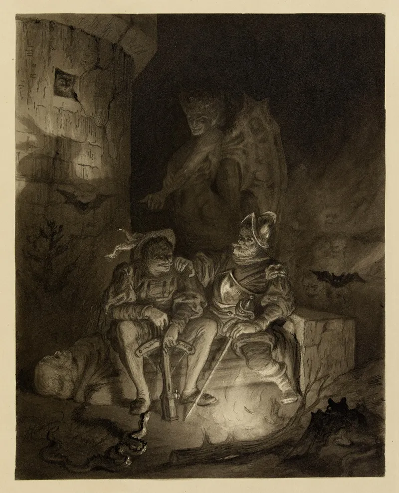 Les Deux Archers Wall Art by Victor Masson - High-Resolution Digital Print