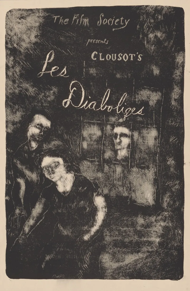 Les Diaboliques By Clousot The Film Society 2 Wall Art by Michael Biddle - High-Resolution Digital Print