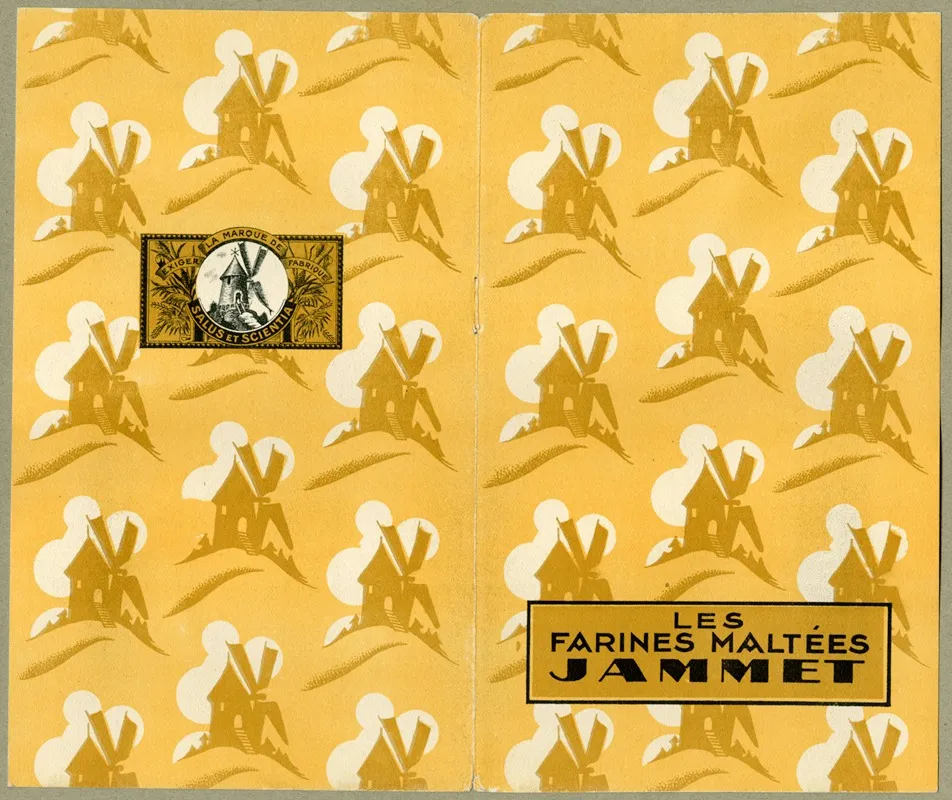 Les Farines Maltees Jammet Wall Art by Etablissements Jammet - High-Resolution Digital Print