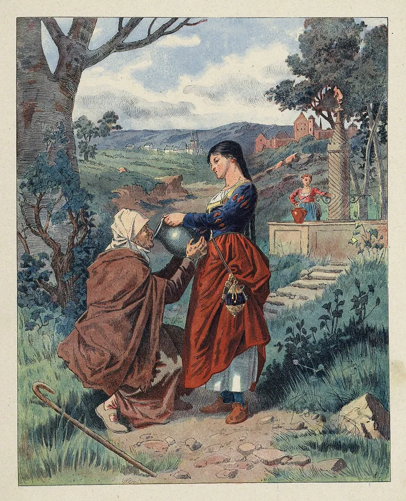 Les Fees 2 Wall Art by Frederic Theodore Lix - High-Resolution Digital Print