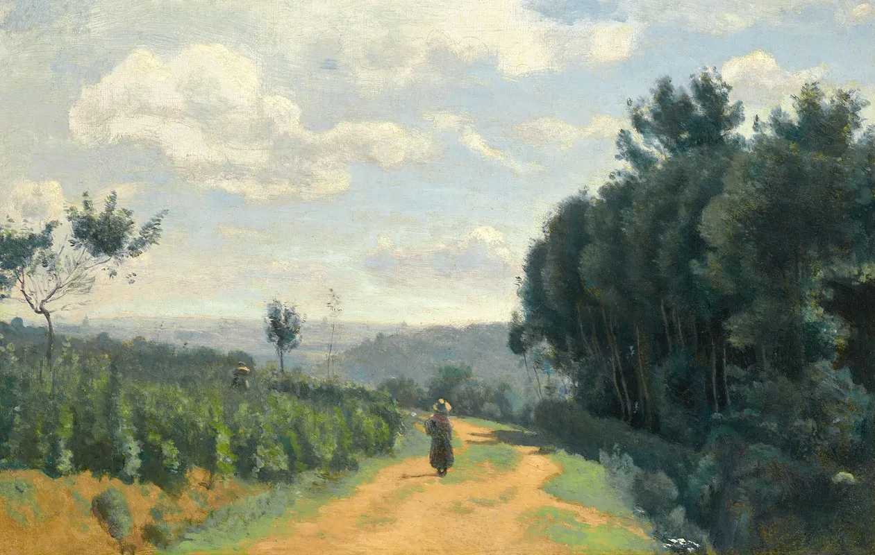 Les Hauteurs De Sevres Le Chemin Troyon