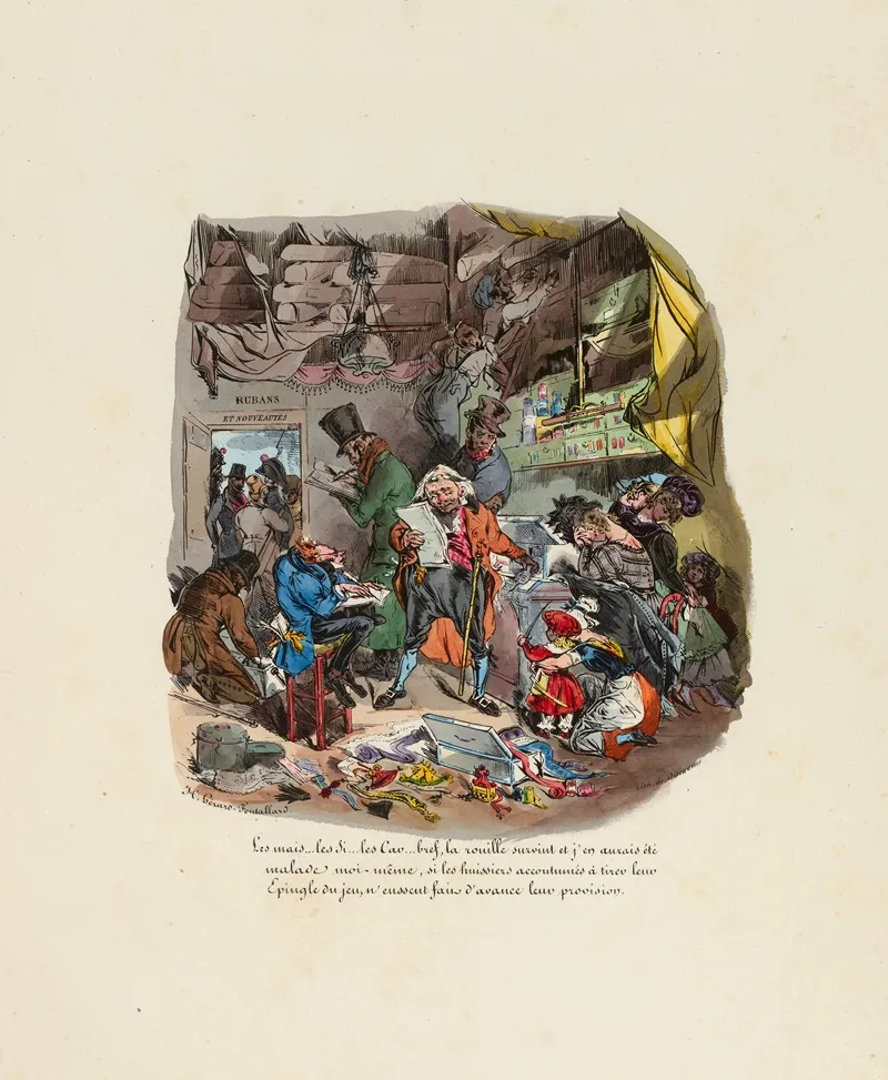 Les Mais Les Si Les Car Bref La Rouille Survint Wall Art by Henri-Gérard Fontallard - High-Resolution Digital Print
