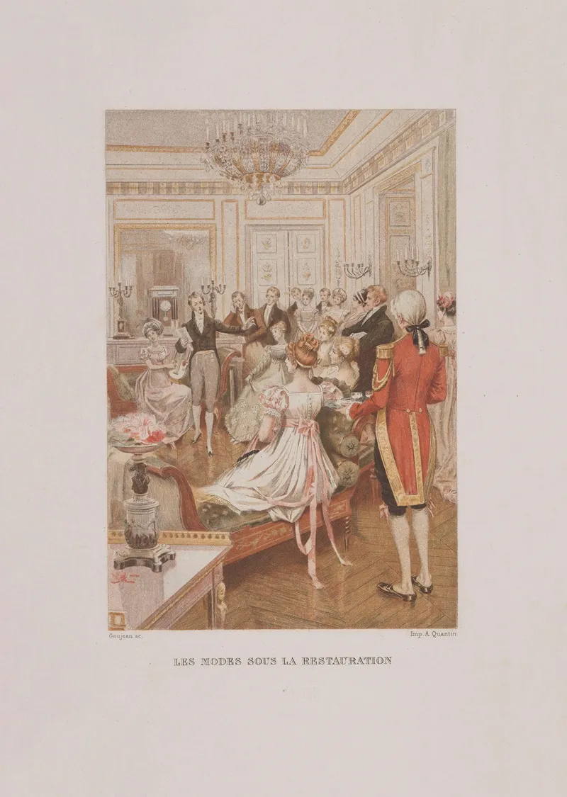 Les Modes Sous La Restauration