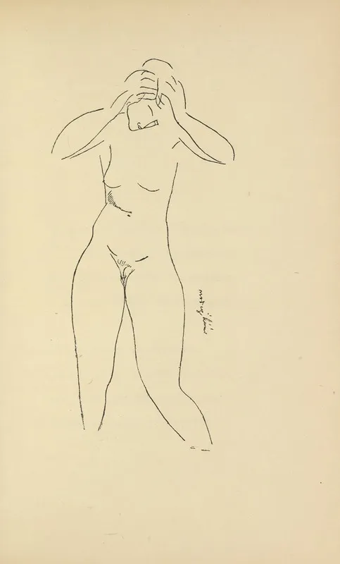Les Nymphes 2 Wall Art by Amedeo Modigliani - High-Resolution Digital Print