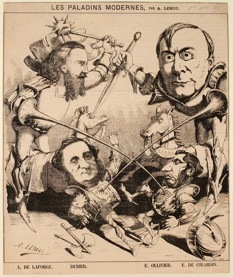Les Paladins Modernes Wall Art by Valentin Achille Lemot - High-Resolution Digital Print