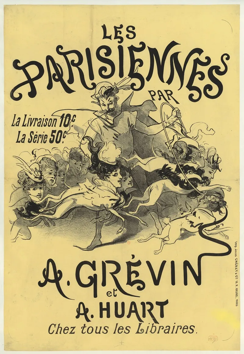Les Parisiennes La Livraison 10 C A Grevin Et A Huart