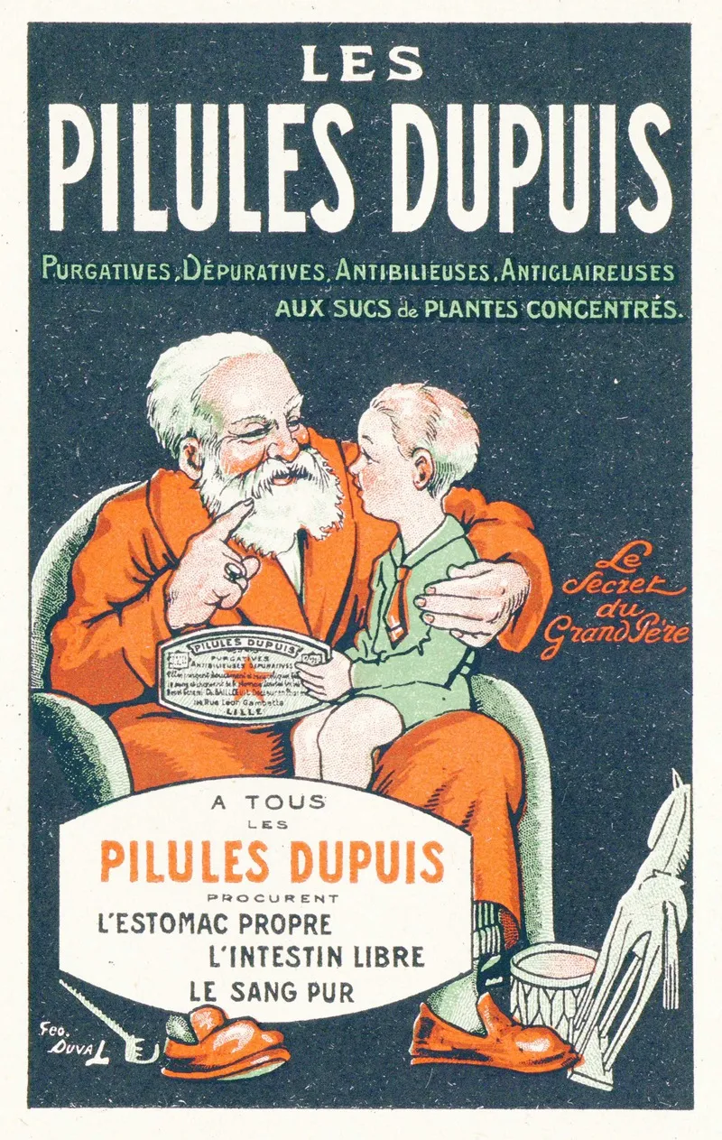 Les Pilules Dupuis Wall Art by Geo Duval - High-Resolution Digital Print