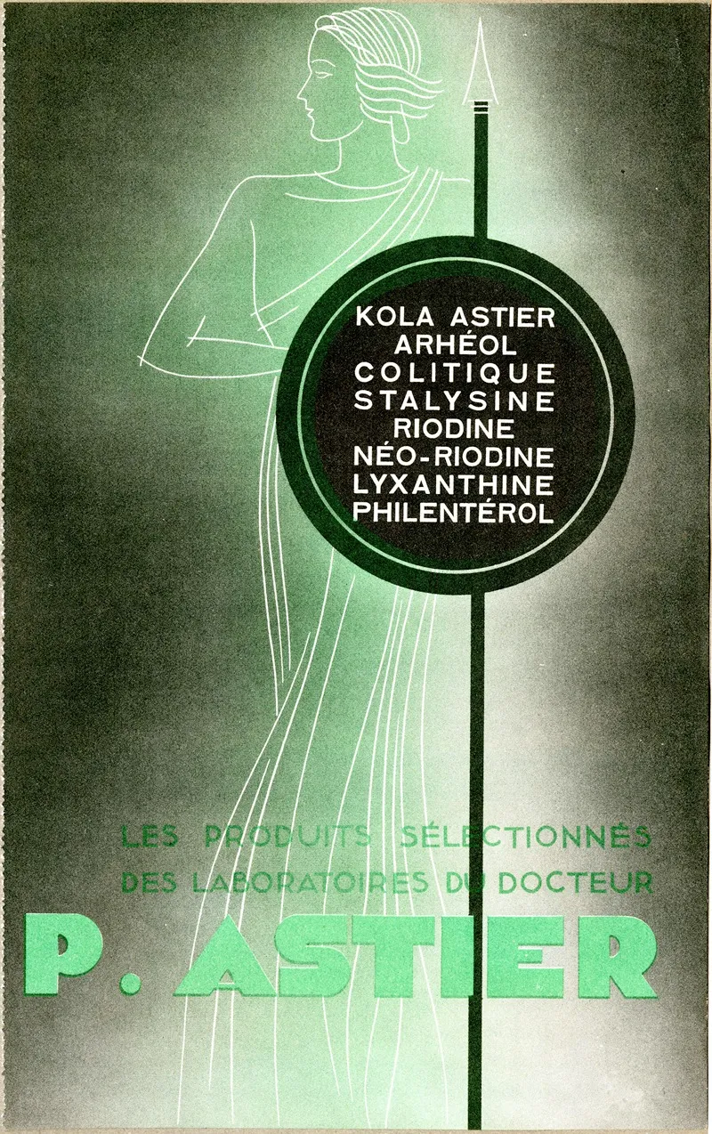 Les Produits Selectionnes Des Laboratoires Du Docteur P Astier Wall Art by Laboratoires du docteur P. Astier - High-Resolution Digital Print