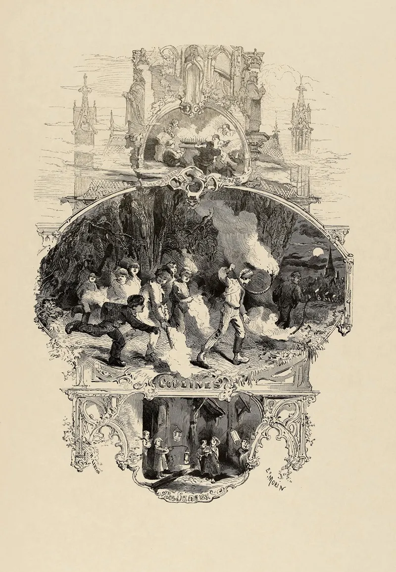 Les Rois Wall Art by Edmond Morin - High-Resolution Digital Print