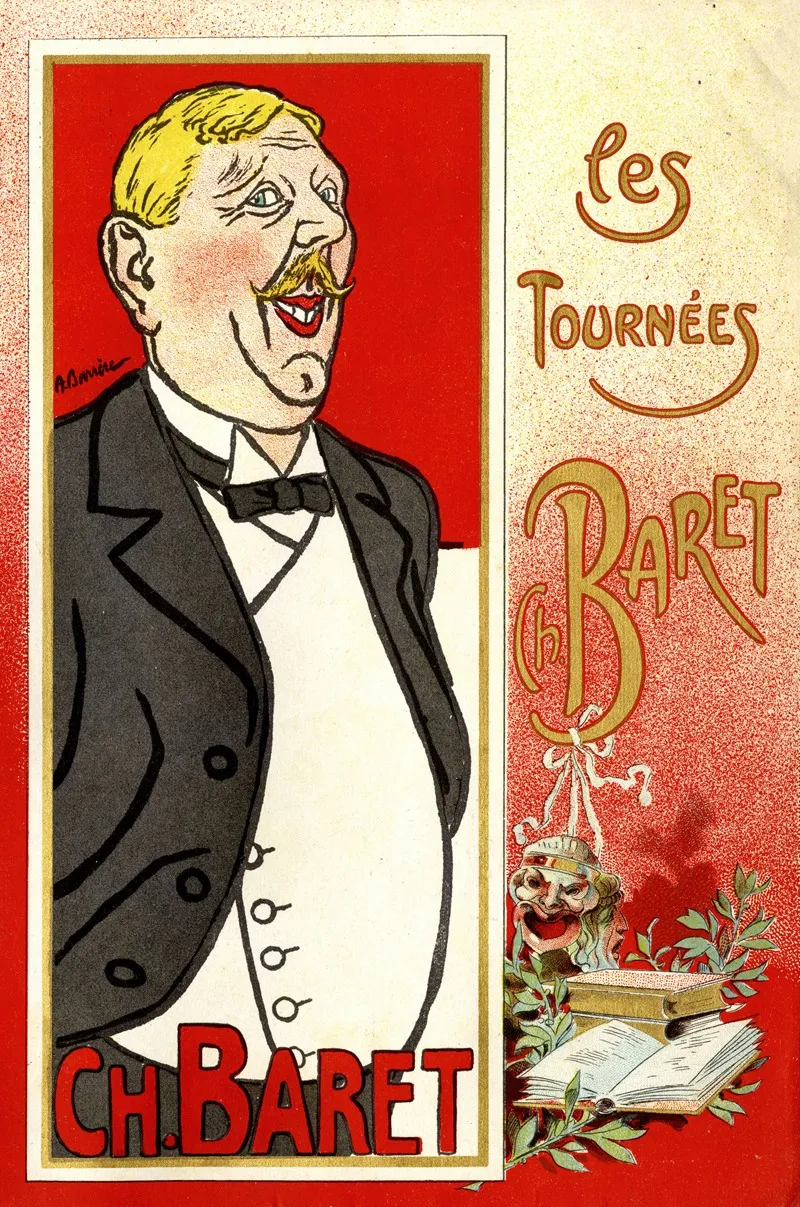 Les Tournees Ch Baret Wall Art by Adrien Barrère - High-Resolution Digital Print