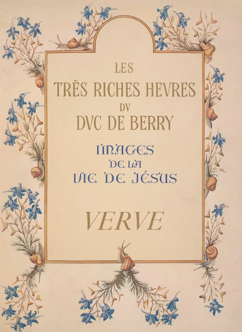 Les Tres Riches Heures Du Duc De Berry Pl 01 Wall Art by Henri Malo - High-Resolution Digital Print