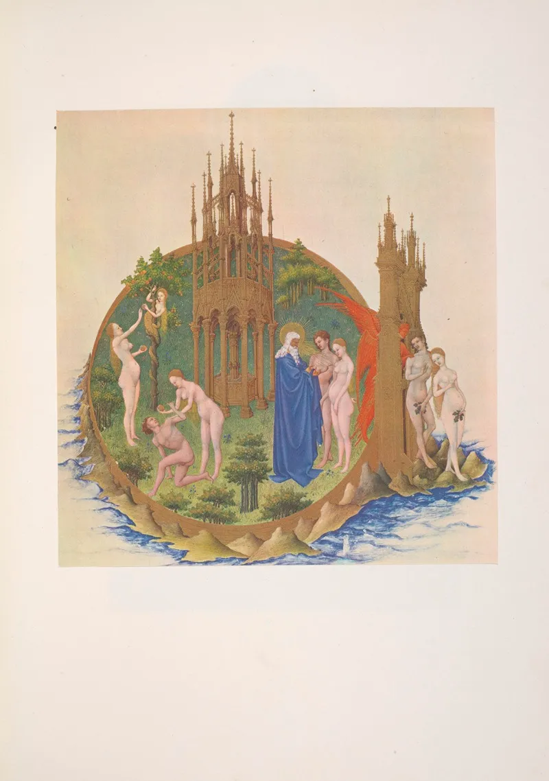 Les Tres Riches Heures Du Duc De Berry Pl 02 Wall Art by Henri Malo - High-Resolution Digital Print