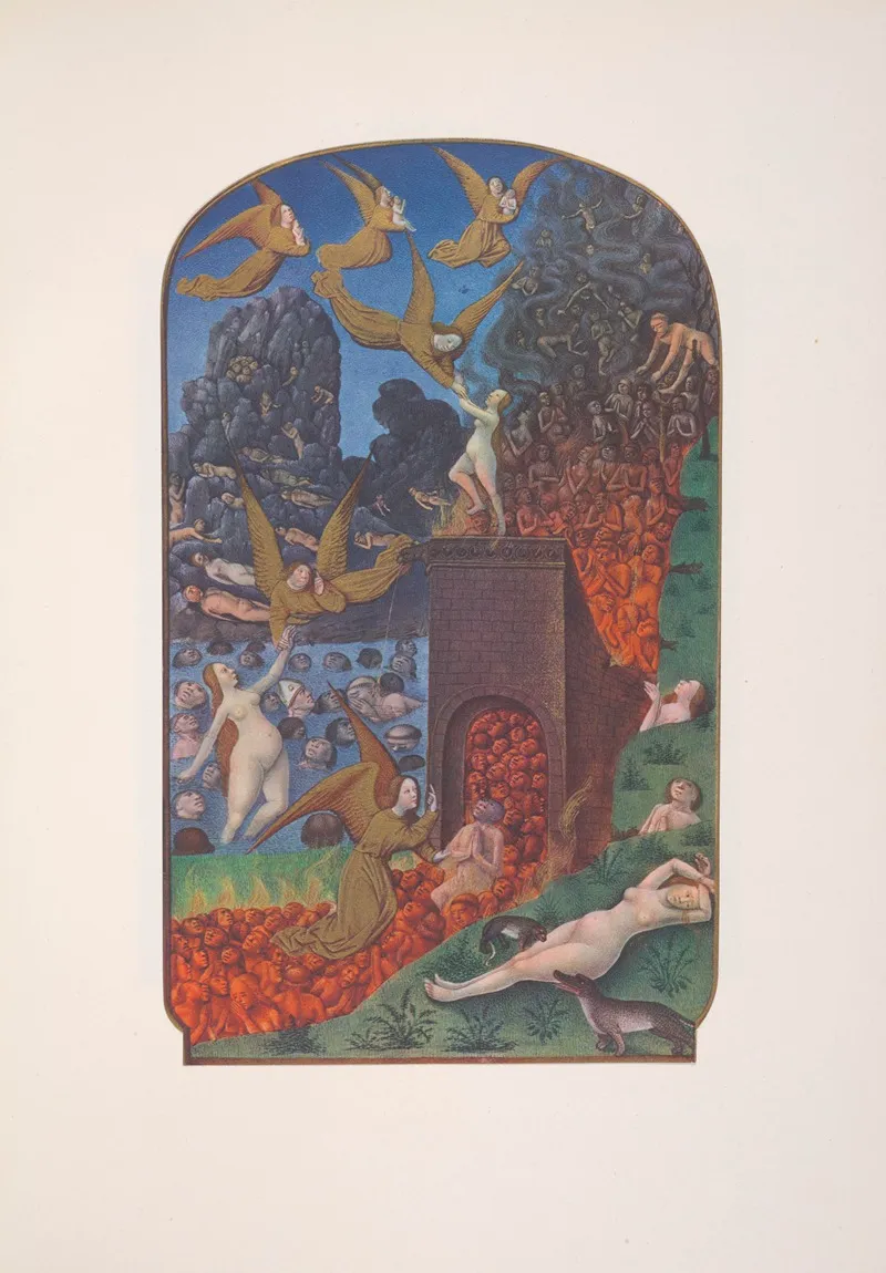 Les Tres Riches Heures Du Duc De Berry Pl 04 Wall Art by Henri Malo - High-Resolution Digital Print