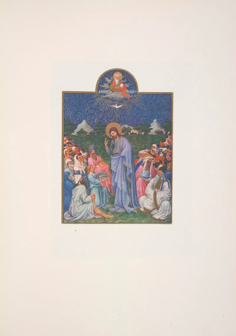 Les Tres Riches Heures Du Duc De Berry Pl 12 Wall Art by Henri Malo - High-Resolution Digital Print