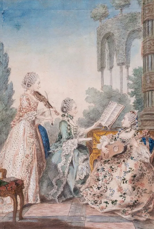 Les Trois Filles Du Compositeur Royer