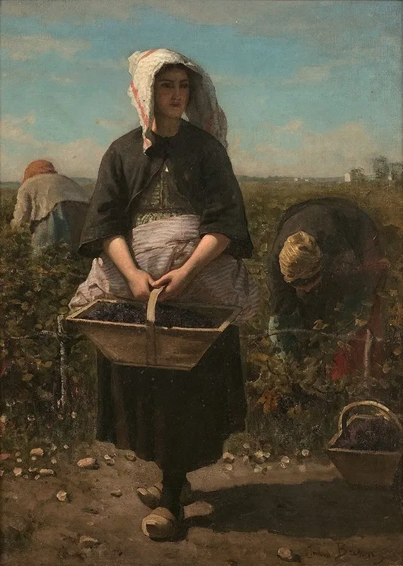 Les Vendangeuses Etude Pour Les Vendanges A Chateau Lagrange