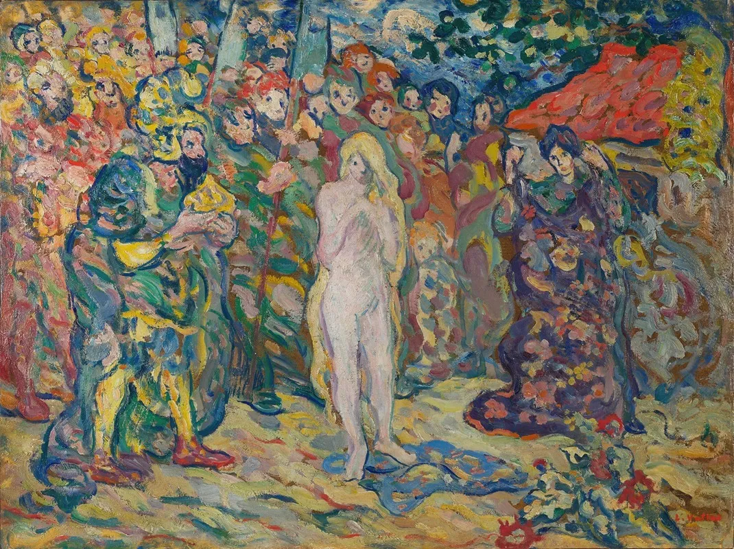Lesclave Blanche Wall Art by Louis Valtat - High-Resolution Digital Print