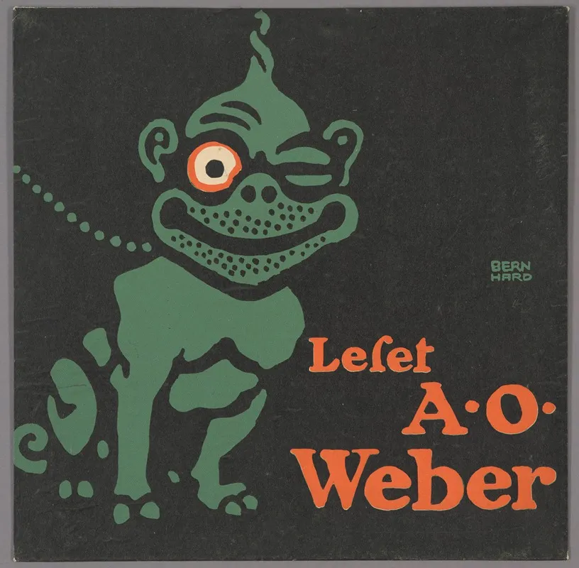 Leser A O Weber Wall Art by Bernhard - High-Resolution Digital Print