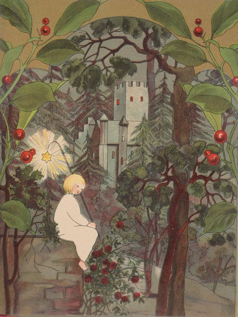 Lesna Krolewna Pl 09 Wall Art by Artur Oppman - High-Resolution Digital Print