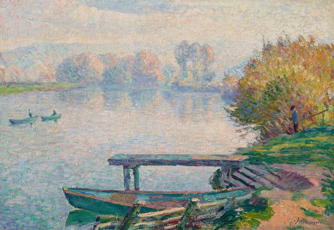 Letang De Saint Pierre Pecheur Et Barques