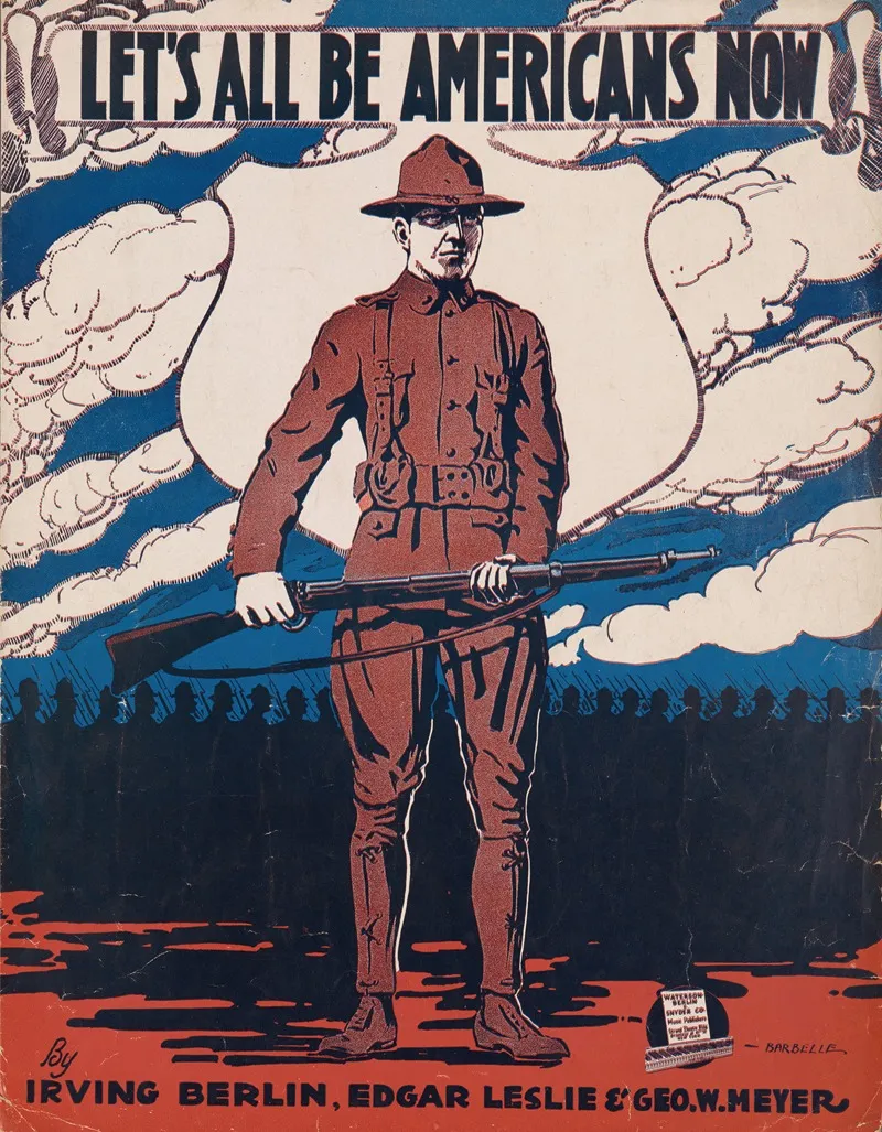Lets All Be Americans Now Wall Art by Albert Wilfred Barbelle - High-Resolution Digital Print