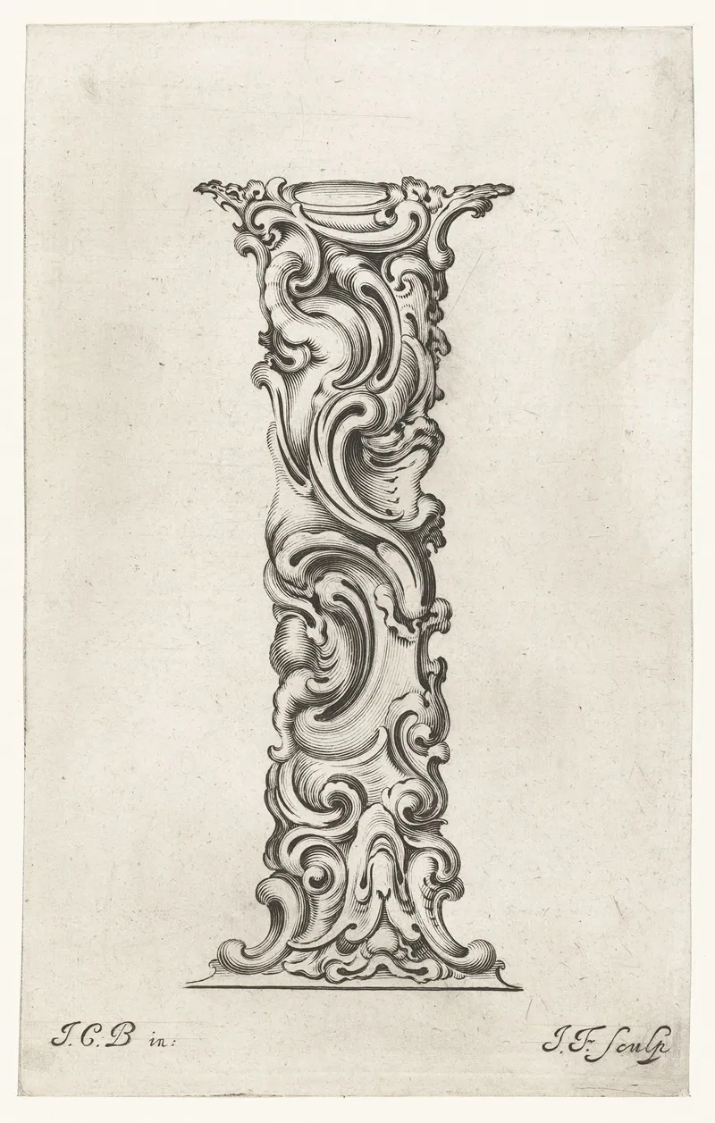 Letter I 2 Wall Art by Jeremias Falck - High-Resolution Digital Print