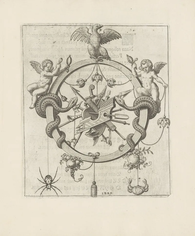 Letter O For O Lord Wall Art by Johann Theodor de Bry - High-Resolution Digital Print
