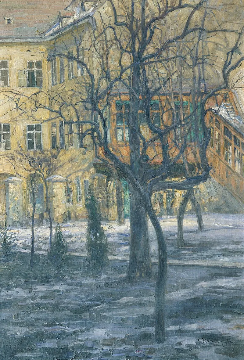 Letzter Schnee Wall Art by Alois Hänisch - High-Resolution Digital Print