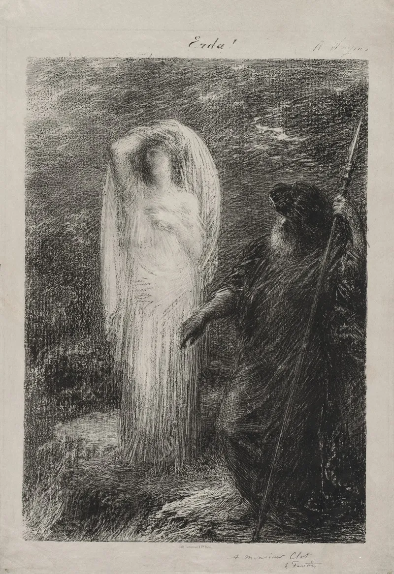 Levocation Derda Wall Art by Henri Fantin-Latour - High-Resolution Digital Print