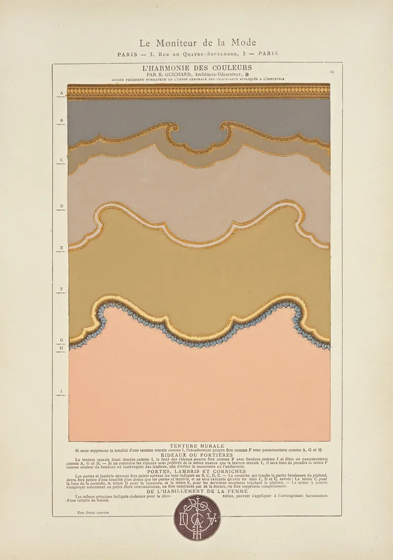 Lharmonie Des Couleurs Pl 016 Wall Art by Édouard Guichard - High-Resolution Digital Print