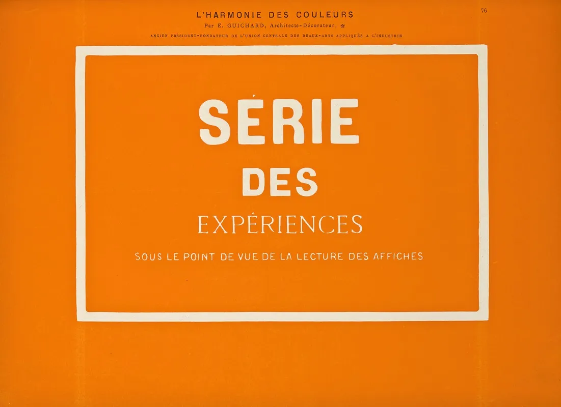 Lharmonie Des Couleurs Pl 127 Wall Art by Édouard Guichard - High-Resolution Digital Print