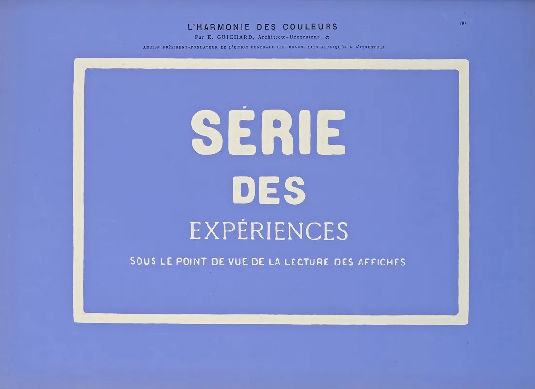 Lharmonie Des Couleurs Pl 131 Wall Art by Édouard Guichard - High-Resolution Digital Print