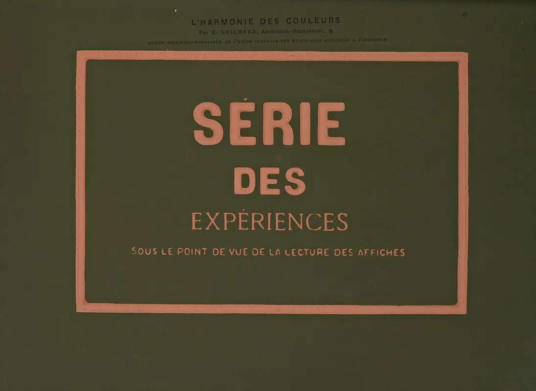 Lharmonie Des Couleurs Pl 149 Wall Art by Édouard Guichard - High-Resolution Digital Print
