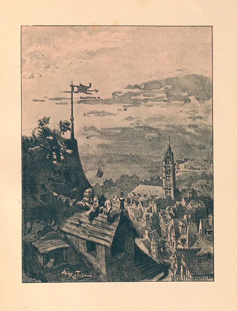 Lheritage Sigismond Wall Art by Albert Robida - High-Resolution Digital Print