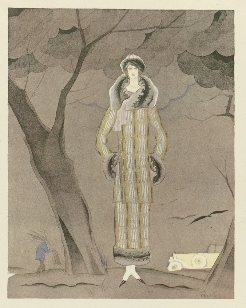 Lhiver Tailleur En Fourrure De Max Leroy