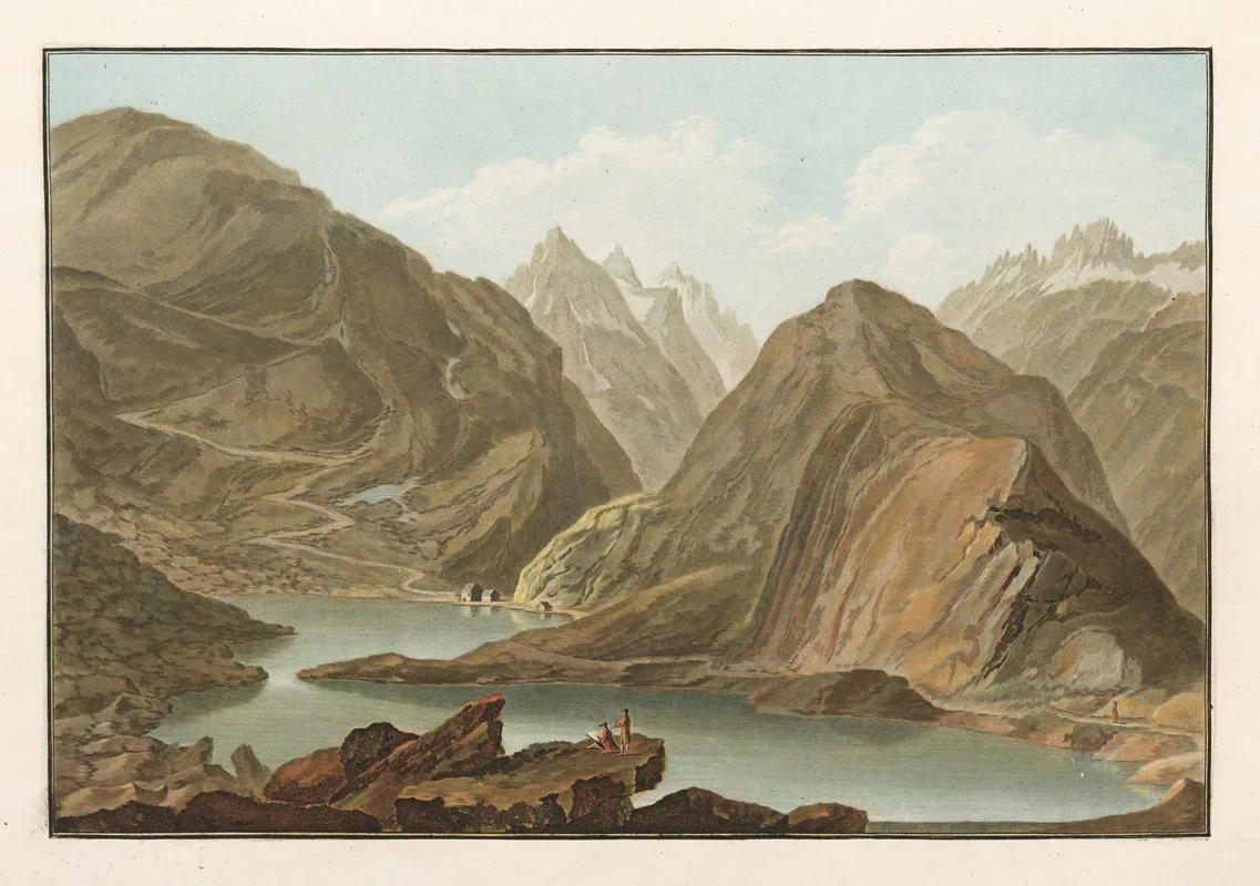 Lhopital Sur Le Grimsel Dans Le Canton De Berne