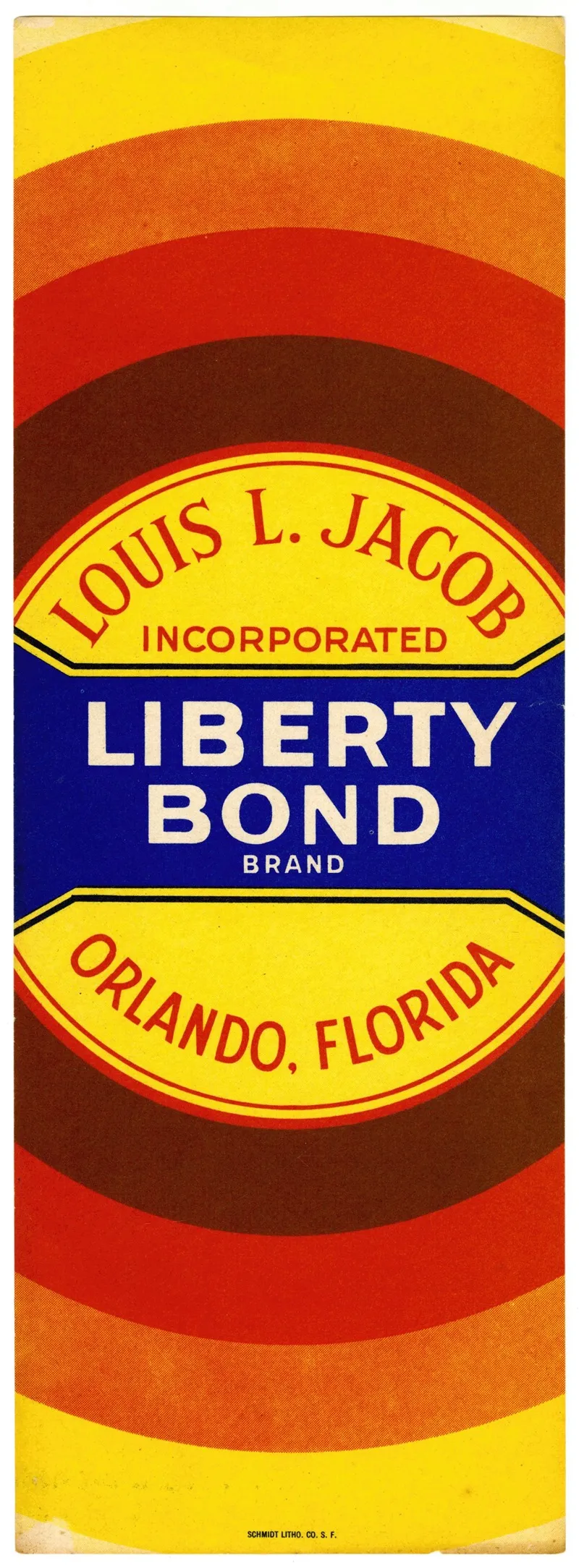 Liberty Bond Brand Produce Label Wall Art by Anonymous - High-Resolution Digital Print