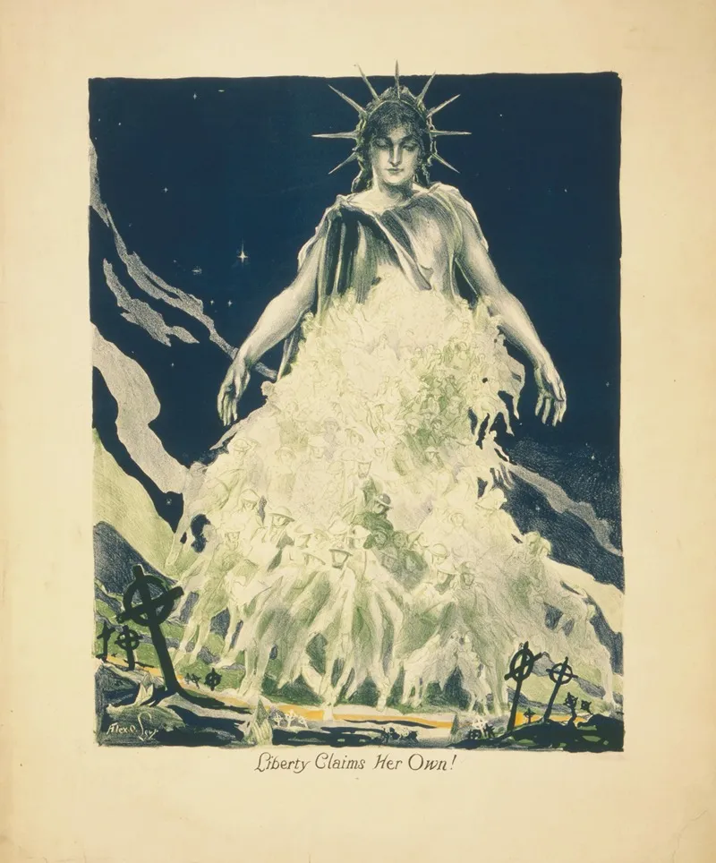 Liberty Claims Her Own Wall Art by Alexander O. Levy - High-Resolution Digital Print